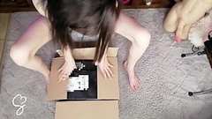 Sarah Sue Unboxing Mysterious Box of Sex Toys #1 Thumb