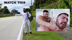 GAYWIRE - Bruce Beckham Fucks The Hitchhiking Sailor Derek Bolt Thumb
