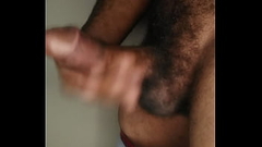 Bored stroking my Dick Thumb