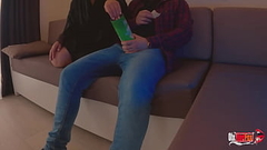 I put my dick in a box of chips and served my stepmom! HER reaction was amazing! Thumb