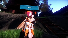 Monster Girl Island [Monthly Patreon choice Hentai game] Ep.5 Naughty kitsune woman foundle a monster girl tits Thumb