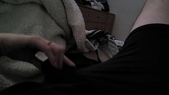 huge cumshot all over teens hand after slow handjob and tease Thumb
