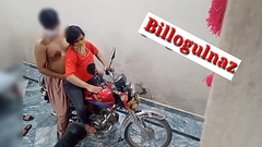 Hot XXX fucked by friend on bike hindi audio Thumb