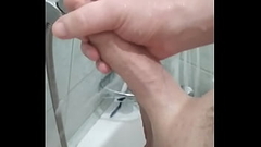 Thick cum in the shower Thumb