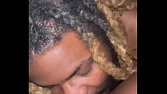 Love the smell of pussy on my lip Thumb