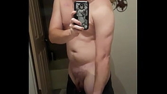 Pulling out my little cock Thumb