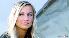 TINY BLONDE GIRL SEDUCE TO FUCK BY OLD GUY AT JOB INTERVIEW Thumb