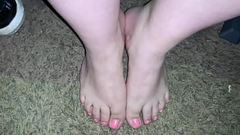 Feet Cumshot compilation amazing  POV loads on amatuer latina sluts sexy feet and toes - Part 1  (Cum on feet) Thumb