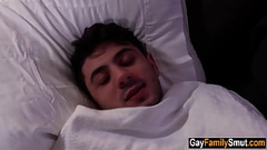 Gay step son bangs step daddy behind step mom'_s back Thumb