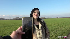 GERMAN SCOUT - BERLINER FLORISTIN (25) DOREEN AUF DER STRASSE ABGESCHLEPPT UND AO GEFICKT Thumb