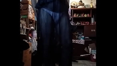 Travesti en doll negro transparente Thumb