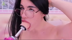 Eye Rolling deepthroat Thumb