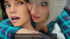 56 - Two young twins show me their little firm breasts (Dubbing - Milfy City) Thumb