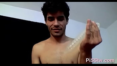 Urinate and masturbation in the shower Thumb
