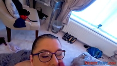Real cougar riding nerds dick Thumb