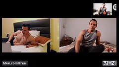 (Joey Steel) Blows His Load In A Close-up That'_s What (Reese Rideout) Needs To Cum Too - Men Thumb