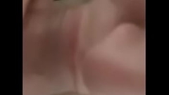 Wife Washes dick then sucks Thumb