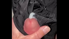 Cumming on friends used panties Thumb