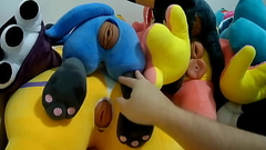 Fucking and Cumming in 6 Plush Pussies Thumb