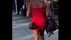 Chica de rojo rico culo Thumb