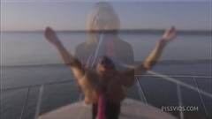 Sam Zee Riding The Dap Addict On Open Water Piss Drinking &amp_ Squirting OTS969 Thumb