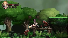 Cute blonde girl having sex with men and monsters in summon of asmodeus action hentai ryona sex game Thumb
