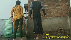 सावन के महीने में नई पड़ोसन के साथ बारिश में मस्ती Thumb