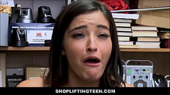 ShopliftingTeen - Hot Petite Brunette Teen Shoplifter - Emily Willis Thumb
