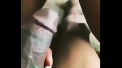 Canadian stoner girlfriend rides my black bull cock deep Thumb