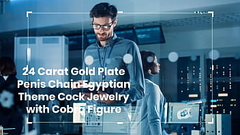 Thutmose - Gold Cobra Penis Jewelry Thumb