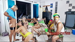 Vai ser gostoso !!! Era para ser uma entrevista mas acabou em sacanagem . Apresenta&ccedil_&atilde_o NEGO CATRA com In&ecirc_s Ventura  Paty Bumbum  Fada Mel Bruninho Bombom . Completo no Red da Paty Bumbum Thumb