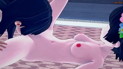 Uiharu Kazari gets her pussy eaten then rides Saten Ruiko'_s face - A Certain Scientific Railgun Hentai. Thumb