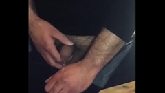 Pissing in my hand Thumb