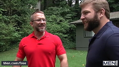 (Luke Adams) Needs (Dirk Cabers) Thick Cock Deep Inside His Horny Ass - Men Thumb