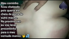 Primeira vez da minha futura esposa com outro macho: o comedor n&atilde_o aguentou o tes&atilde_o dessa esposa puta insaci&aacute_vel e gozou r&aacute_pido. Algum comedor se candidata e que aguente ela??? Thumb