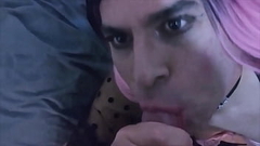 Oscar Gonzalez takes a facial Thumb