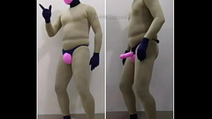 Zentai rider penis cock transformation Thumb