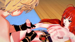 Genshin Impact Yaoi Hentai - Aether and Diluc Having Sex - Twink anime characters Part 1/2 Thumb