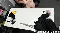 Petite teen Dakota Burns doggystyle pounded in threesome Thumb
