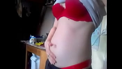 Bloated Belly Button Tease Thumb