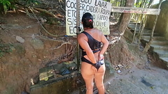 Encontrei grupo de atores salgando a bunda  na praia do Eden no Guaruja Brazil . Flakael - Paty Bumbum - El Toro De Oro Thumb
