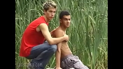 Passionate twinks make out alfresco Thumb