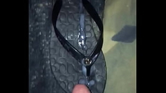 Cum shot flip flops Thumb