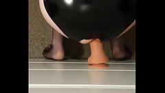 Solo with dildo in pvc panties #1 Thumb