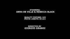 Squirt &amp_ Roses, Anna de Ville and Rebecca Sharon DAP, Fisting, Gapes, Balls Deep Anal and Creampie Swallow GIO1642 Thumb