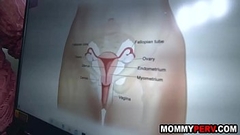 Helpful step mommy gives stepson an anathomy lesson Thumb
