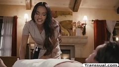 TS Jessica satisfy her Customers anal needs Thumb