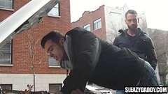 Angry stepdad makes Stepson suck &amp_ fuck his cock Thumb