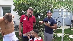 bareback sex fun with Kevin ASS jimy FIX Anthony AUSTAIN for CRUNCHBOY 2 Thumb