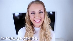 CHLOE SCOTT GETS HER TIGHT TEEN PUSSY FILLED WITH BIG DICK Thumb